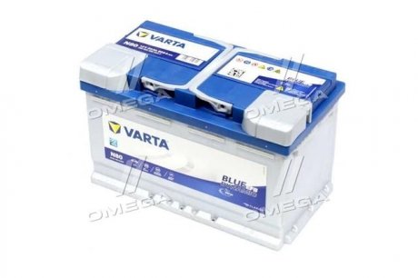 Акумулятор 80Ah-12v BD EFB (315х175х190), R, EN800 VARTA 580 500 080 (фото 1)