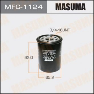 ФИЛЬТРА Фильтр маслянный Toyota Masuma MFC-1124 (фото 1)