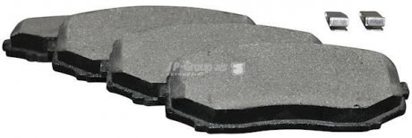 Комплект тормозных колодок, дисковый тормоз JP GROUP 3863600810 (фото 1)