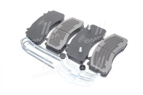 Колодка гальм. диск. TWIN (компл. на вісь) MAN TGA, TGS, TGX, WABCO MAXX 22 RIDER ST 29279PRO (фото 1)