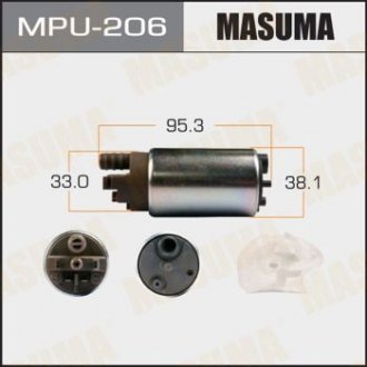 Бензонасос электрический (+сеточка) Nissan Masuma MP-U206 (фото 1)