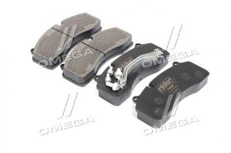 Колодка гальм. диск. TWIN (компл. на вісь) RENAULT MIDLUM RIDER ST 29181PRO (фото 1)