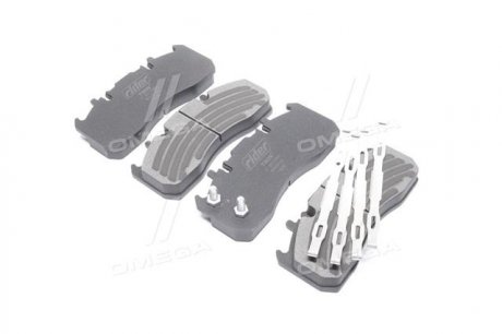 Колодка гальм. диск. TWIN (компл. на вісь) BPW RIDER ST 29173PRO (фото 1)