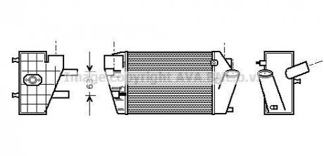 Интеркулер AVA COOLING AIA 4187 (фото 1)