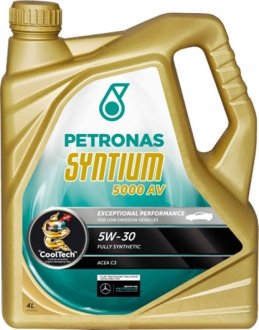 Масло моторное Syntium 5000 AV 5W-30 (4 л) Petronas 18134019 (фото 1)