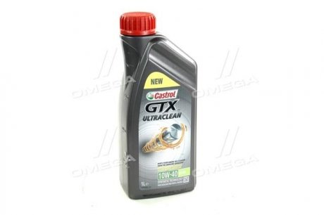 Моторное масло GTX ULTRACLEAN / 10W40 / 1л. /(ACEA A3/B4) CASTROL 15DE17 (фото 1)