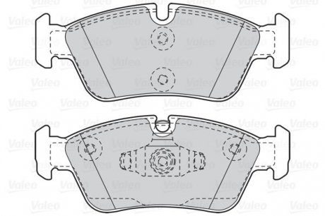 Гальмівні колодки дискові BMW 1(E87)/3(E90,91) "2,0 "F "03-11 Valeo 302050 (фото 1)
