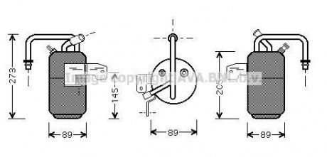 Осушитель кондиционера AVA COOLING FD D331 (фото 1)