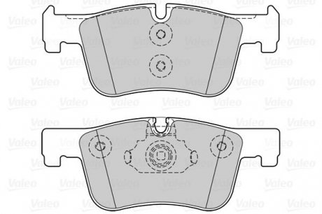 Гальмівні колодки дискові BMW 1/3/4 "F "11>> Valeo 302269 (фото 1)