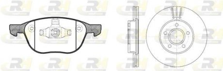 Комплект тормозной (диски + колодки) ROADHOUSE 8108200 (фото 1)