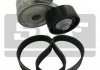 Комплект поліклиновий (ремінь+ролики) VKMA 33068 SKF