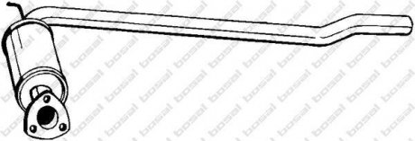 Глушник системи випуску (середній) BOSAL 233-113 (фото 1)