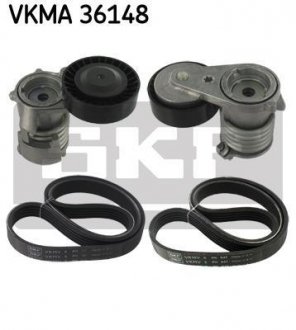 Комплект доріжкових пасків SKF VKMA 36148 (фото 1)