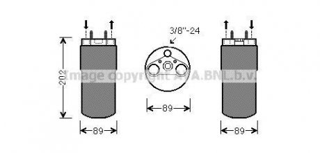 Осушитель AVA COOLING RT D555 (фото 1)