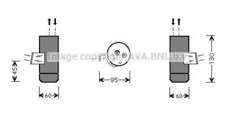 Осушувач, Система кондиціонування повітря AVA COOLING MS D292 (фото 1)
