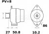 Генератор Original MAHLE MG 327 (фото 1)