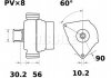 Генератор Original MAHLE MG 36 (фото 1)