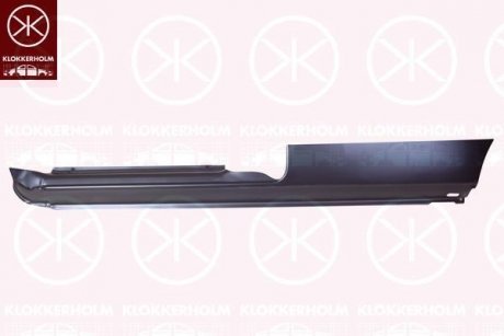 Накладка порога, 2/3-DRS, лев KLOKKERHOLM 6010003 (фото 1)