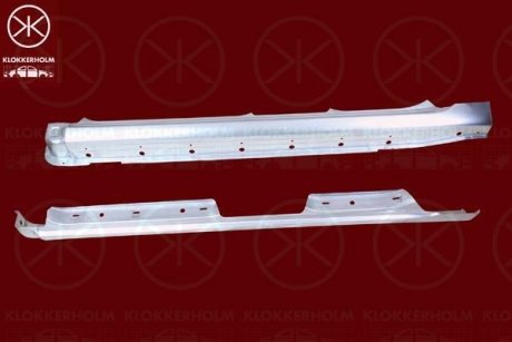 Накладка порога, 4/5-DRS KLOKKERHOLM 8116011 (фото 1)