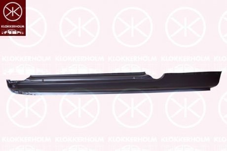 Накладка порога, 3-DRS KLOKKERHOLM 1608002 (фото 1)