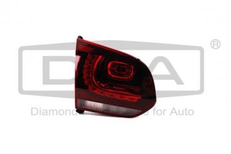 Фонарь заднй левый внутренний LED вишнево-червоний VW Golf VI (09-13) DPA 89450625102 (фото 1)
