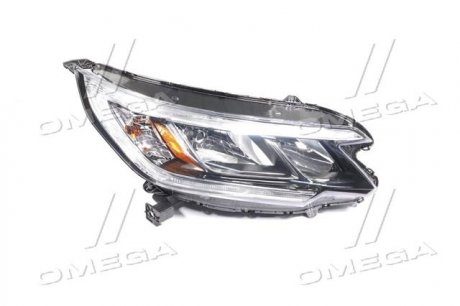 Фара права Honda CRV (15-) з LED ДХО TYC 20-9621-A0-1N (фото 1)
