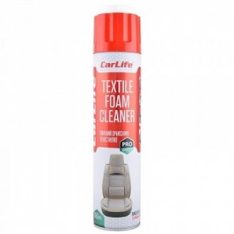 Пенный очиститель текстиля TEXTILE FOAM CLEANER 650ml CarLife CF651 (фото 1)