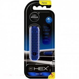 Ароматизатор на дефлектор Car HEX 10g - NEW CAR Aroma 83581 (фото 1)