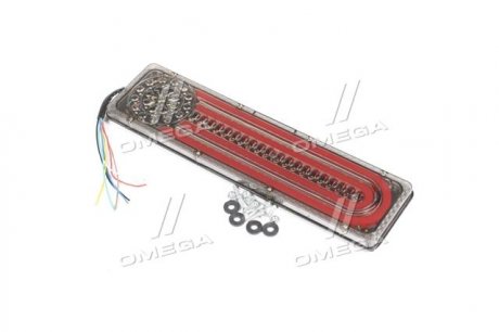 Ліхтар LED задн. вантажівок 24V (Поворотник, що біжить) (упаковані L+R, ціна за шт) TEMPEST TP 57.21.43 (фото 1)