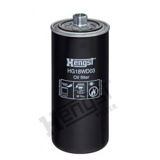 Фильтр масляный Case, Hyundai, J.C.B., ZF HENGST FILTER HG18WD03 (фото 1)