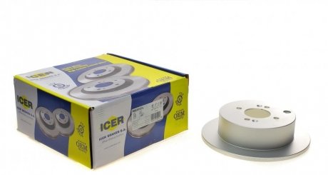 Диск тормозной ICER 78BD5102-2 (фото 1)