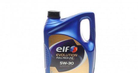 Олива 5W-30 Evol Fulltech FE (5л) ELF 216689 (фото 1)