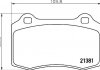 Гальмівні колодки дискові BREMBO P36 020X (фото 1)