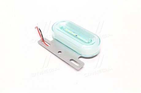 Ліхтар габаритний (білий) LED 24V з підсвічуванням борту TEMPEST TP 97-27-89 (фото 1)