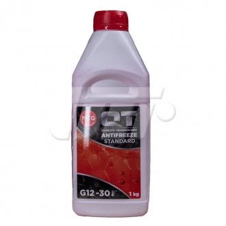 Антифриз QT MEG STANDARD -30 G12 червоний 1кг QT-OIL QT551301 (фото 1)