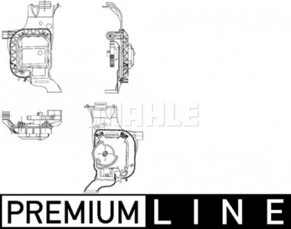 Електропривід повітряної заслонки MAHLE AA17000P (фото 1)