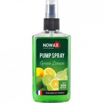 Ароматизатор PUMP SPRAY Green Lemon 75ml Nowax NX07523 (фото 1)