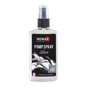 Ароматизатор PUMP SPRAY Silver 75ml Nowax NX07522 (фото 1)