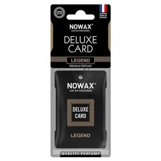 Ароматизатор Delux Card 6 г. - Legend Nowax NX07730 (фото 1)