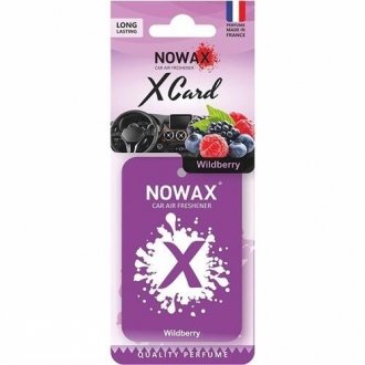Ароматизатор "X CARD" - Wildberry Nowax NX07539 (фото 1)