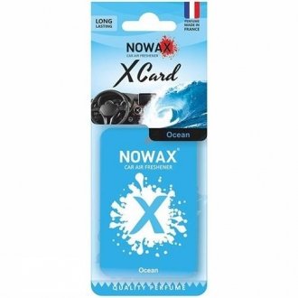 Ароматизатор "X CARD" - Ocean Nowax NX07542 (фото 1)