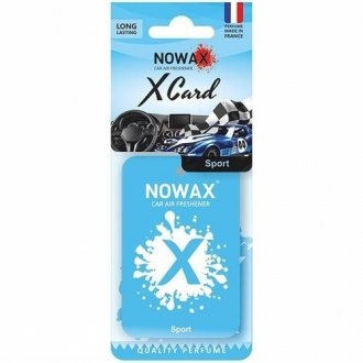 Ароматизатор "X CARD" - Sport Nowax NX07532 (фото 1)