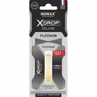 Ароматизатор целлюлозный с капсулой X Drop Deluxe - Platinum Nowax NX00067 (фото 1)