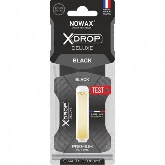 Ароматизатор целлюлозный с капсулой X Drop Deluxe - Black Nowax NX00063 (фото 1)