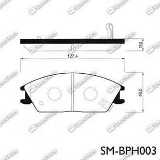 Speedmate SM-BPH003 (фото 1)