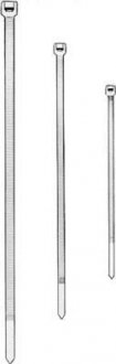 Хомут пластмасовий чорний 4.7x195 mm HELLA 8HL717962021 (фото 1)