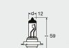 Лампа галогенная H7 12V 55W OSRAM 64210CLC (фото 2)