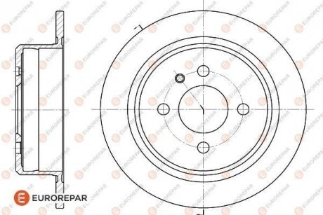 ДИСК ГАЛЬМІВНИЙ К-КТ Eurorepar 1618873380 (фото 1)