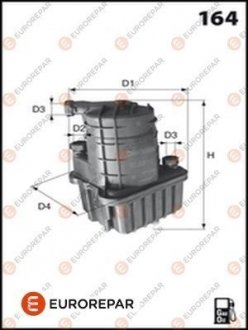 E:DIESEL FILTER Eurorepar 1616215080 (фото 1)