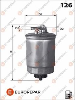 E:DIESEL FILTER Eurorepar 1643626680 (фото 1)